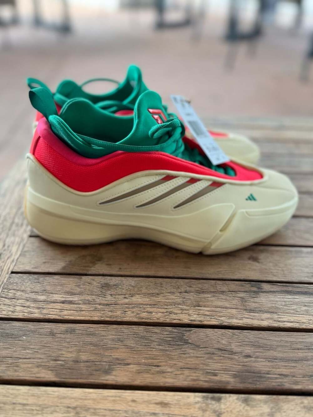 Adidas Dame 9 Egg Nog Size 5.5 Basketball Shoes JH6627